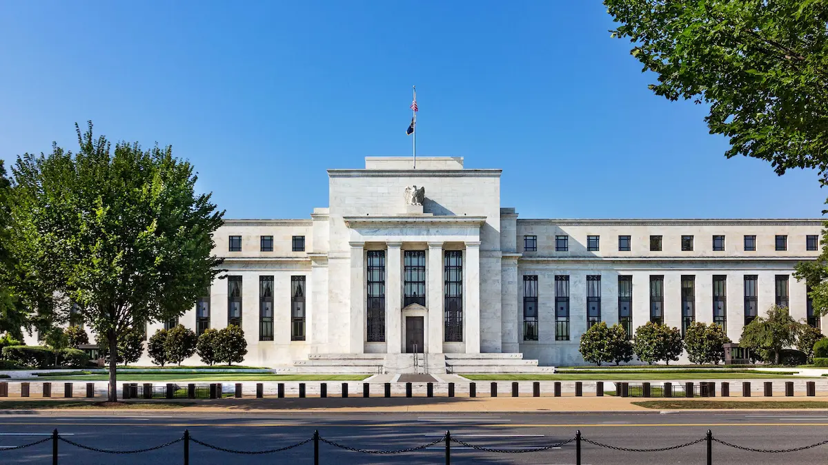 Federal Reserve building exterior in Washington, D.C.